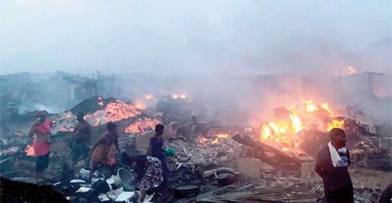 Market Fires, Riotous Demos