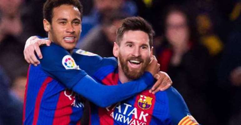 Neymar and Messi