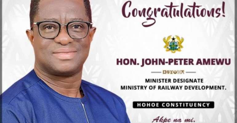 Gov't delivers on mandate when people work hard — Amewu