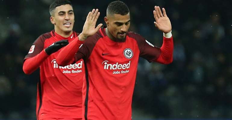 Kevin-Prince Boateng Ecstatic Despite Scoring To Breaks Hertha Hearts In Berlin