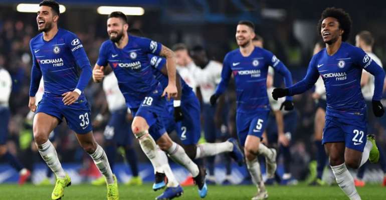 Chelsea Into EFL Cup Final After Shootout Win Over Spurs