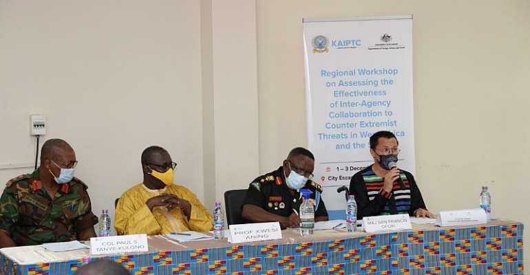 Stronger inter-agency collaboration among state security agencies needed to reduce violent extremism in West Africa—Maj Gen Ofori