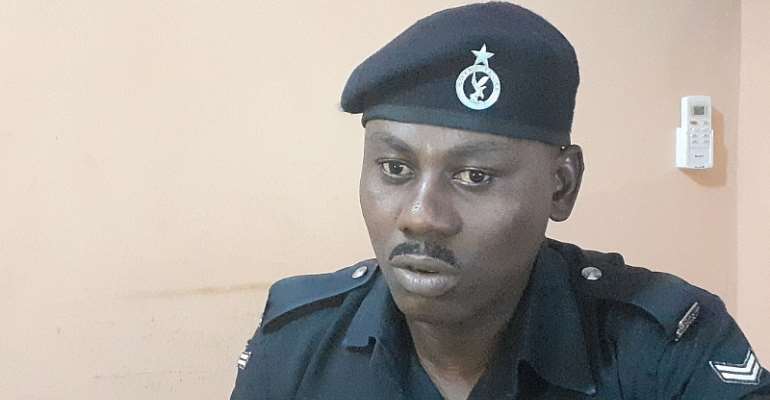 Sgt Prince Dogbatse (Volta Police Public Affairs Officer)