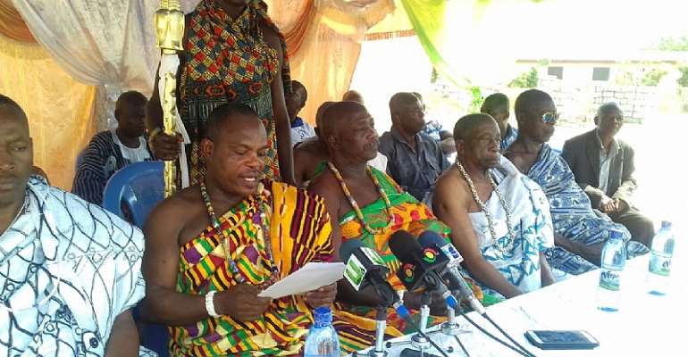 Gbetsile lands not family lands; buy from the stool – Chief warns
