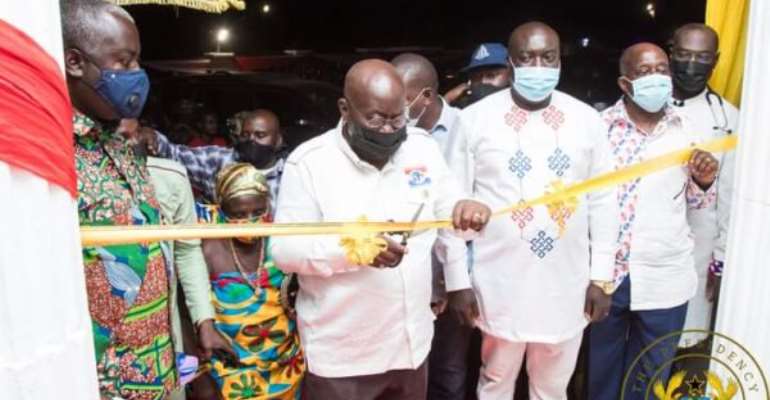 A/R: Akufo-Addo commissions 100-bed specialised Prof. Quarm Hospital