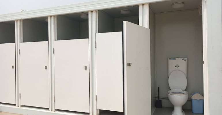 Ga East MCE urges good maintenance of new Kwabenya-Atomic Biogas Toilet facility