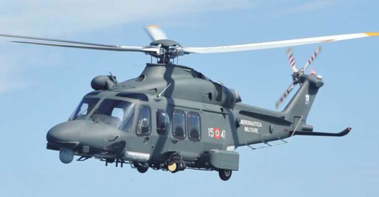 Election 2020: Airforce helicopter deploys electoral materials at Afram Plains
