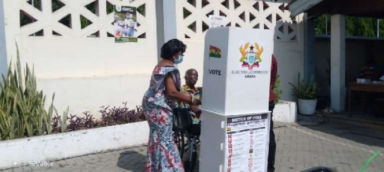 Election 2020: 86-year-old wheelchair-bound ex-VC of UG votes despite poor health