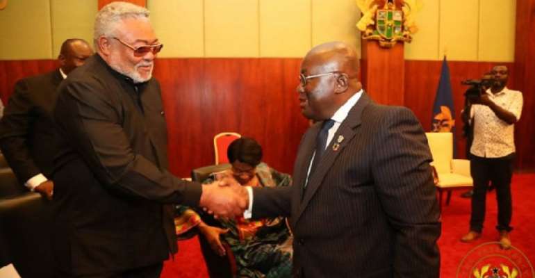 Tension between Rawlings and I ceased in 2012 – Akufo-Addo reveals