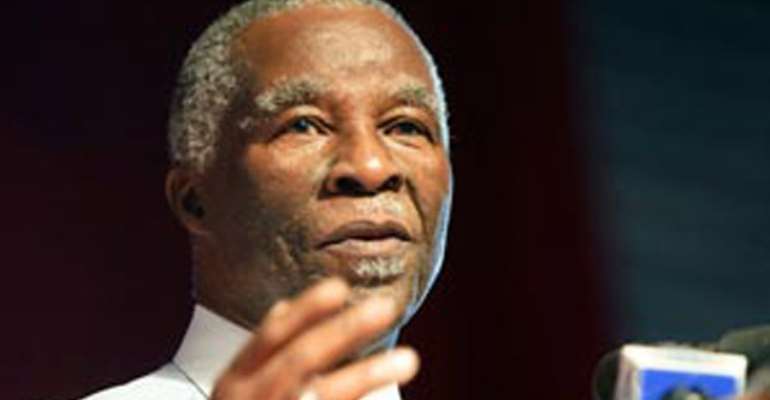 Thabo Mbeki - Carrying The Burden Of Africa Alone After Aids