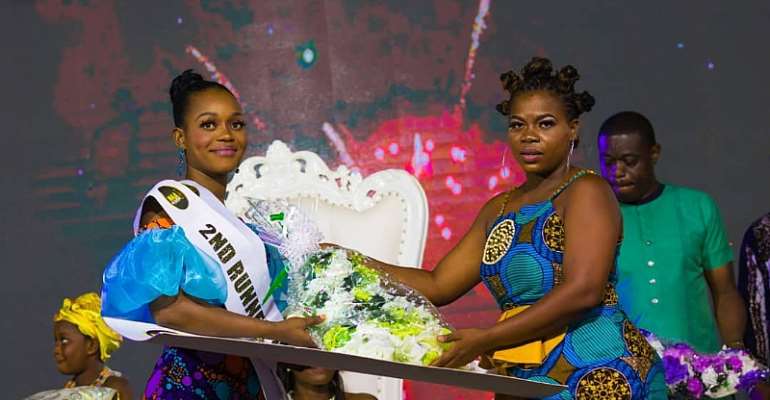 Naa Ayeley Charwey emerged winner of the Naa Gadangme Reality Show.
