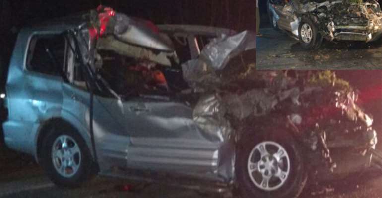 The accident vehicles
