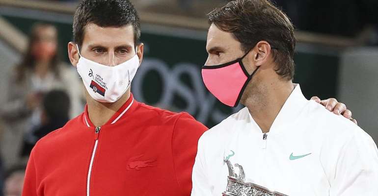 Novak Djokovic and Rafael Nadal
Image credit: Getty Images