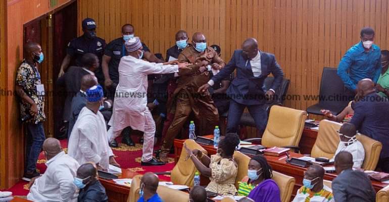 MIlitary did not invade parliament. They entered Parliament House to restore order