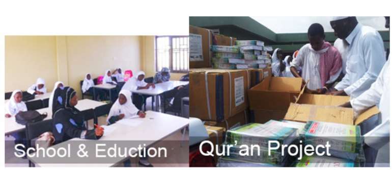 Caravan of Mercy of Ghana distributes Qurans for easy reading