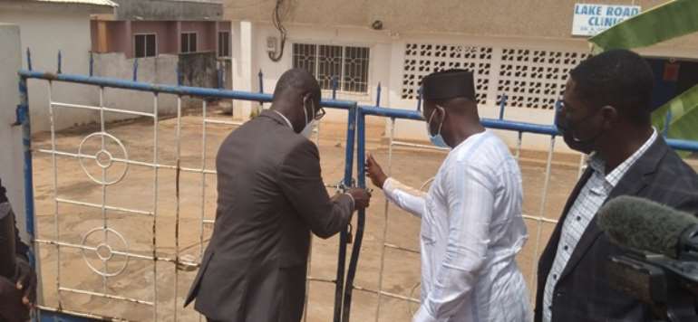 Four unlicensed health facilities closed down in Kumasi