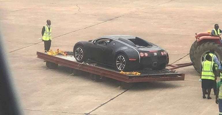 Check Out The First $3Million Bugatti Veyron In Ghana