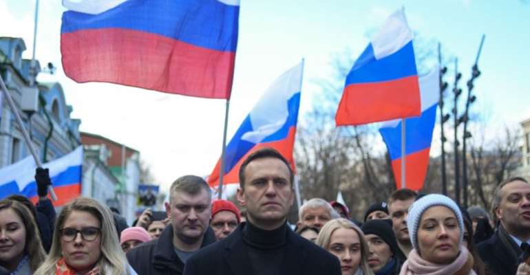 Russia's population falls half a million