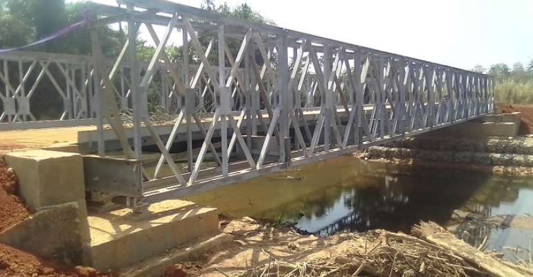 New Bridge On Tano River Opens To Traffic