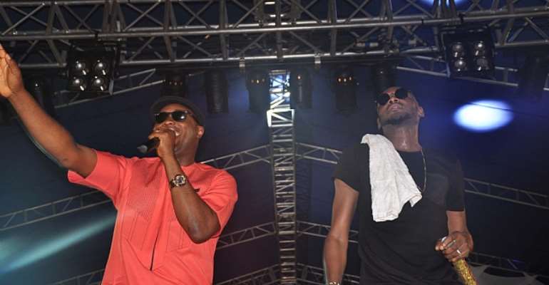 2-Face Makes Royal Entry At Star Music Trek 2014 Grand Finale