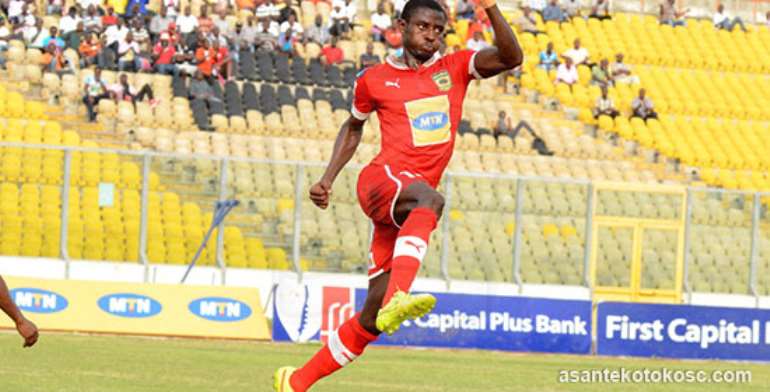 Asante Kotoko to appeal Ahmed Adams yellow card after “dubious” penalty claim