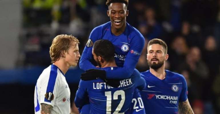 Hudson-Odoi Goal Seals Comfortable Chelsea Win Against Kiev