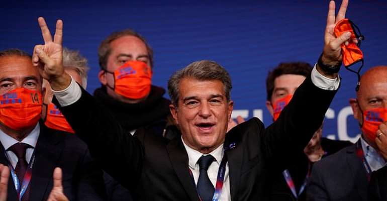 Joan Laporta Confirmed As Barcelona's New President After Winning Election