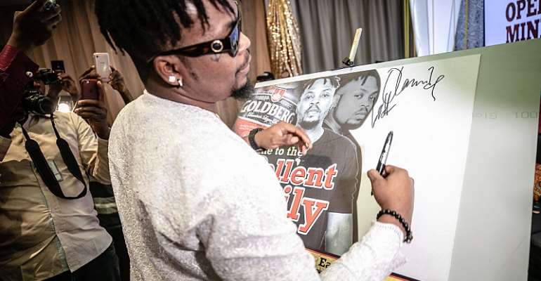 Olamide Breaks The Ice, Announces New Brand Endorsement