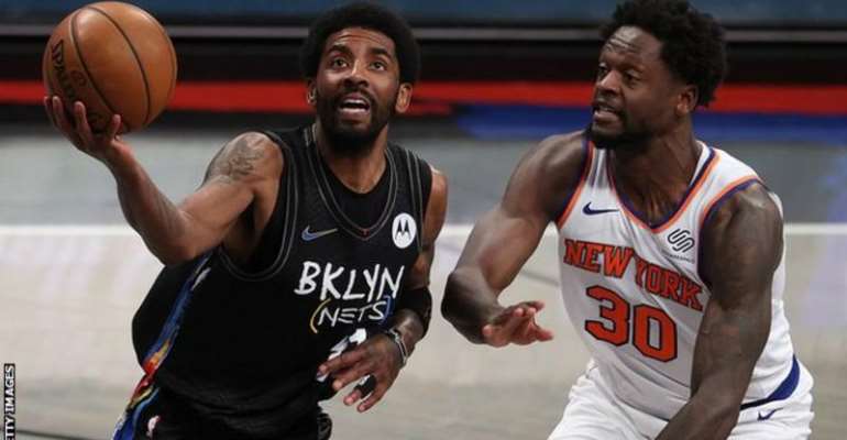 NBA: Kyrie Irving Scores 40 Points As Brooklyn Nets Beat New York Knicks