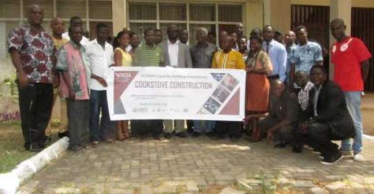 ECREE trains artisans on cook stoves construction