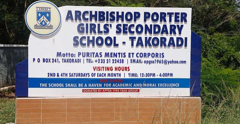 Western Region: Massive Fumigation & Disinfection At Ahantaman Girls, Porter's Et Al