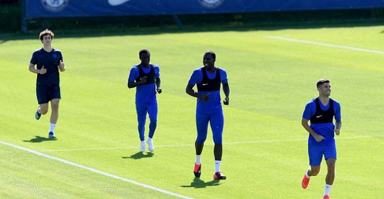 N'Golo Kante: Chelsea midfielder returns to individual training