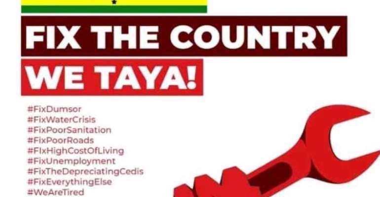 #FixTheCountry activists rubbish police ban