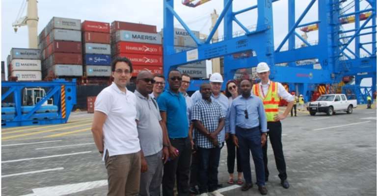 IMF Mission Team Visits Meridian Port Services