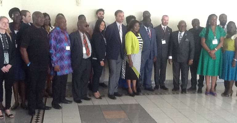 Speaker with CPA members at Workshop