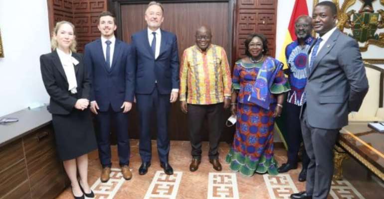 'You've been extremely successful' — Akufo-Addo bids farewell to UK, German envoys
