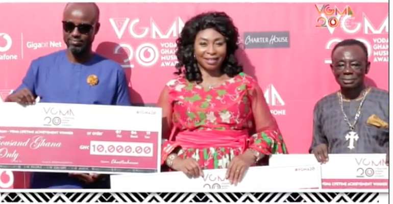 VGMA Lifetime Achievement Winners Receive GH¢10K