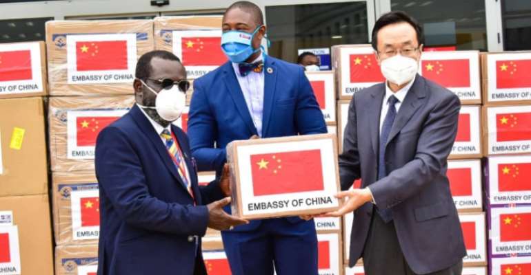 University Of Ghana Medical Centre Receives Health Items