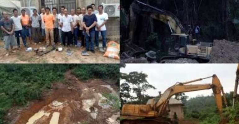 15 Chinese Arrested For Illegal Mining