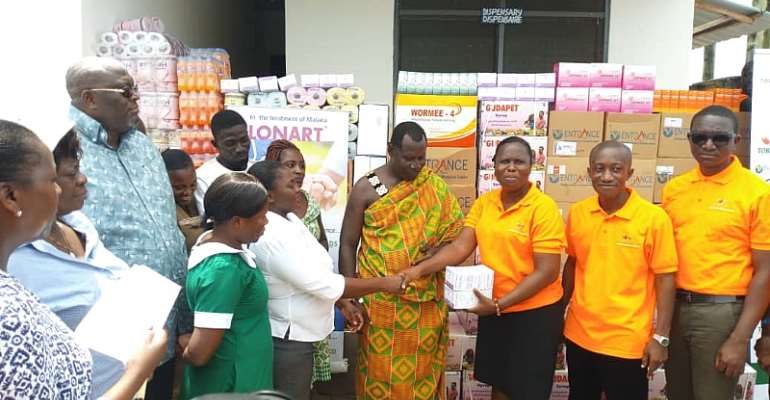 Tobinco Foundation Give Drugs To Ampain Refugee Camp