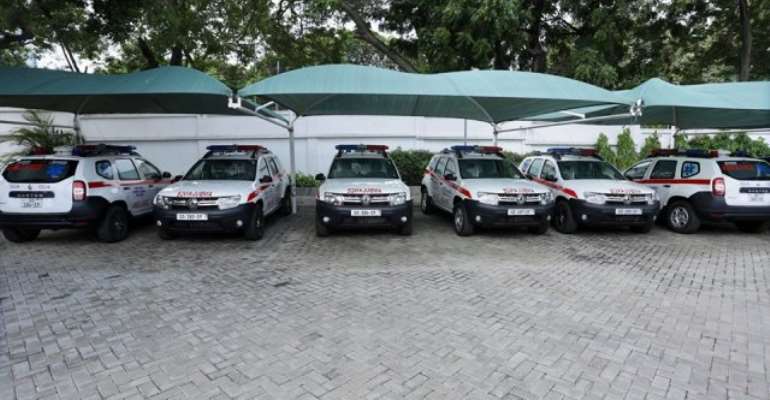 First Lady Donates 6 Ambulances To Hospitals