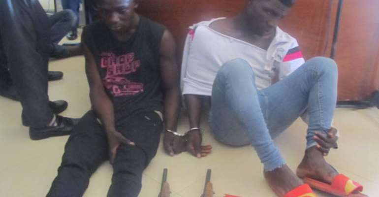 2 Robbers Arrested In Kumasi