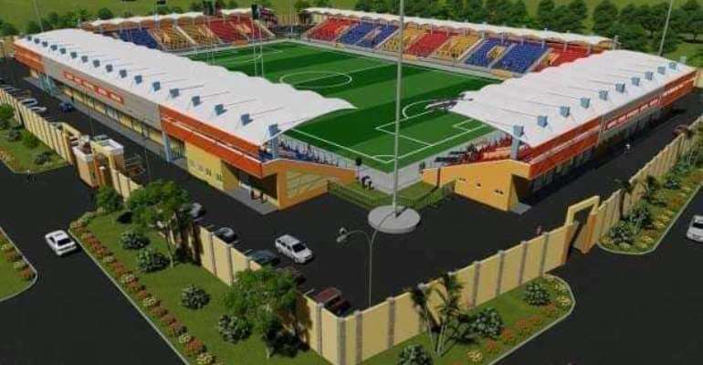 Exciting photos of Hearts of Oak's proposed 5000 capacity stadium crops up