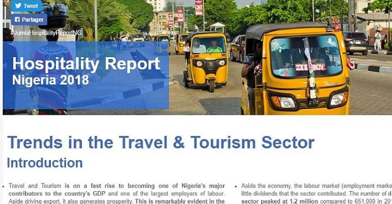 Nigeria To Earn N3.63 Billion From Domestic Tourism By End of 2018, Hospitality Report Says