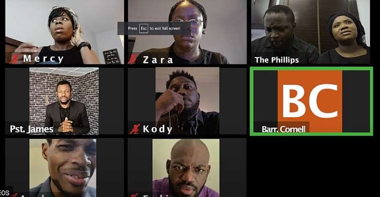 Nigerian Filmmaker Virtually Directs Short Film “chaos” Amid Covid 19 Pandemic
