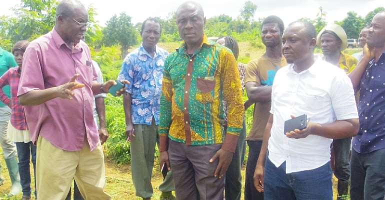 USAID/PPRSD Schooled Farmers On Cherry Pepper Farm Management