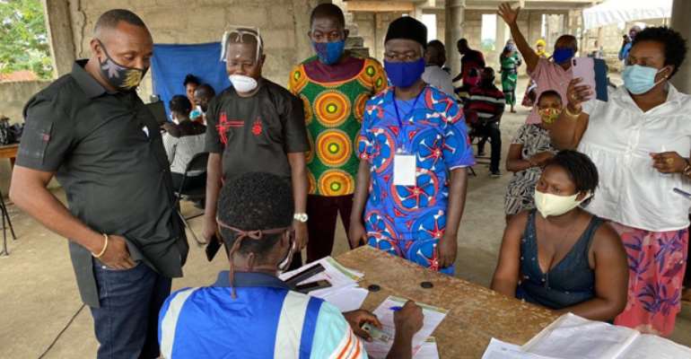 Ashanti Region: NPP General Secretary John Boadu Tours Registration Centres