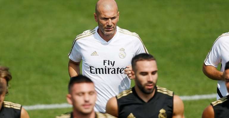 Zidane Leaves Real Madrid Training Camp After Brother's Death