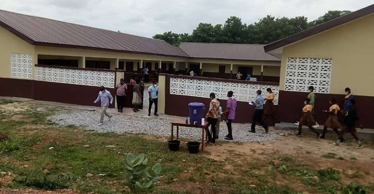 Sunyani East MP Inaugurates Three School Projects