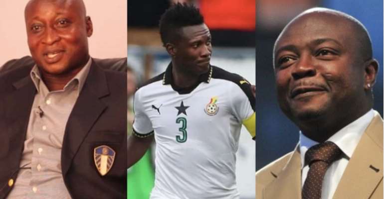 Gyan And Three Of Ghana’s Greatest Players Of All Time